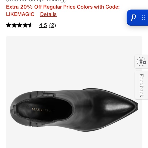 Marc Fisher Matter Chelsea Boot - Picture 9 of 10